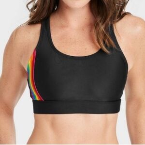 NEW Humankind X Target Rainbow Swim Top L